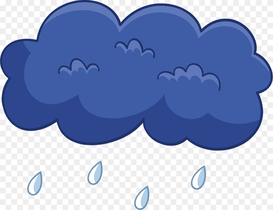Cloud With Rain Clipart, Art, Graphics, Outdoors, Water Sports Free Transparent Png