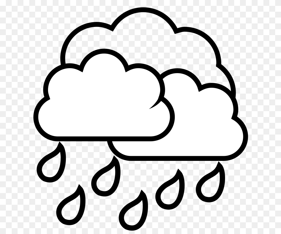 Cloud With Rain Clipart Clip Art Images, Logo, Body Part, Hand, Person Png Image