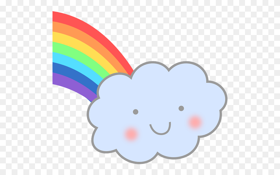 Cloud With Rainbow, Nature, Outdoors, Art Png