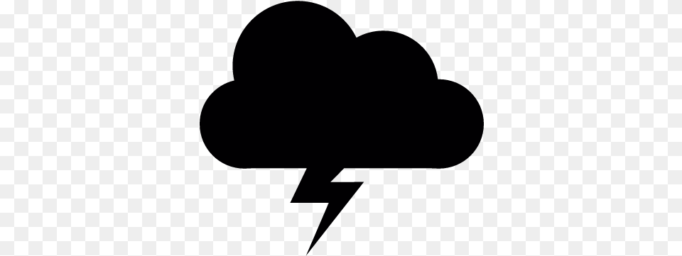 Cloud With Thunderbolt Vector Cloud With Thunderbolt, Lighting, Anemone, Flower, Plant Free Png Download