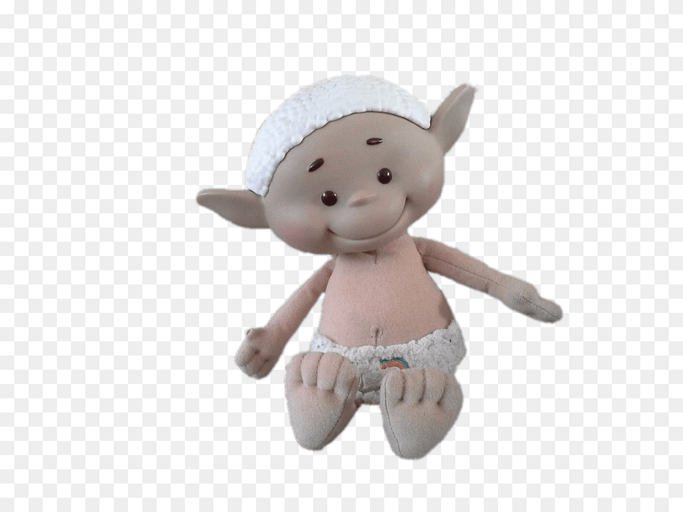 Cloudbabies Bobo White Doll, Toy, Face, Head, Person Free Png