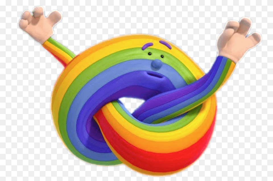 Cloudbabies Rainbow In A Knot, Baby, Person, Tape Free Transparent Png