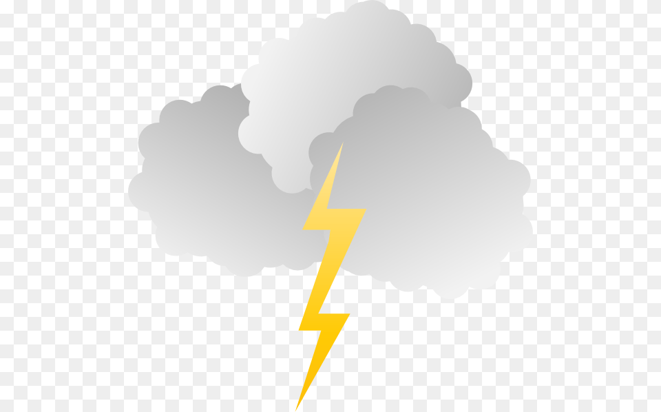 Clouds And Lightning Clip Art, Nature, Outdoors, Weather, Cloud Free Png Download