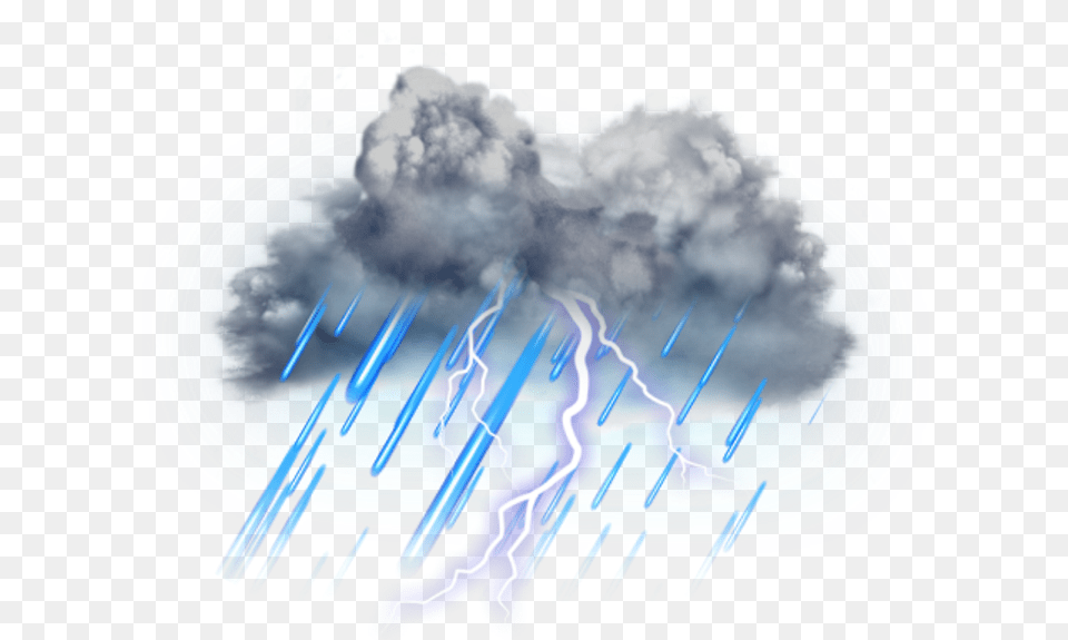 Clouds And Lightning Effects Icons And Lightning Storm Clouds Transparent Background, Nature, Outdoors Free Png Download