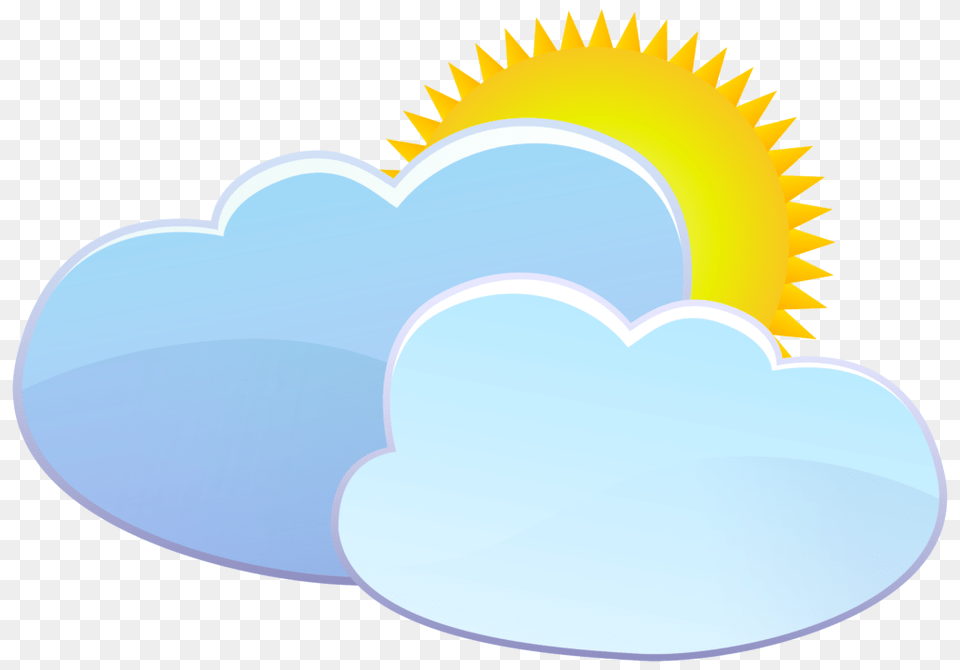 Clouds And Sun Weather Icon Clip Art Images Superhero, Nature, Outdoors, Sky, Astronomy Free Transparent Png