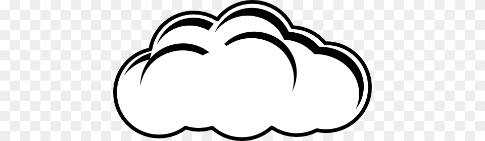 Clouds Clipart, Stencil, Body Part, Hand, Person Free Png Download