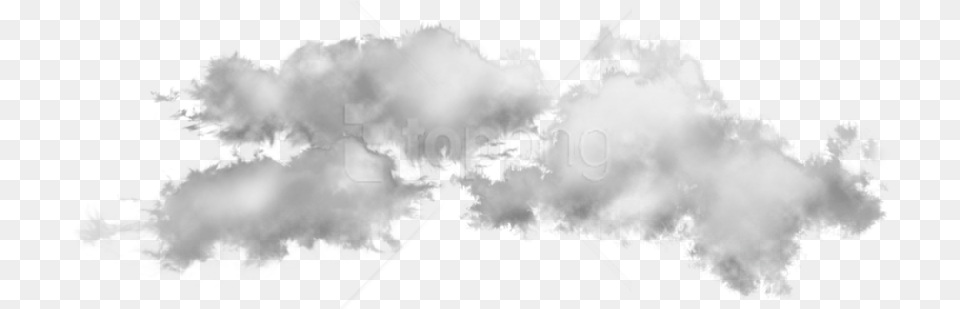 Clouds Clipart Photo Images Transparent Clouds, Smoke, Outdoors, Nature, Weather Png