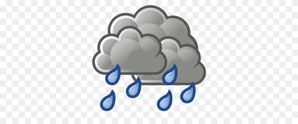 Clouds Clipart Rain, Cutlery, Spoon, Balloon, Berry Png Image