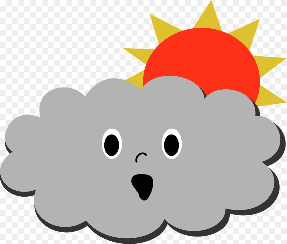 Clouds Cloudy Clipart, Outdoors, Nature, Snow, Snowman Free Png Download