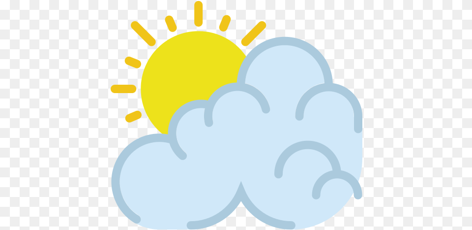 Clouds Icon Sun Stickers Morning, Nature, Outdoors, Weather, Sky Free Transparent Png