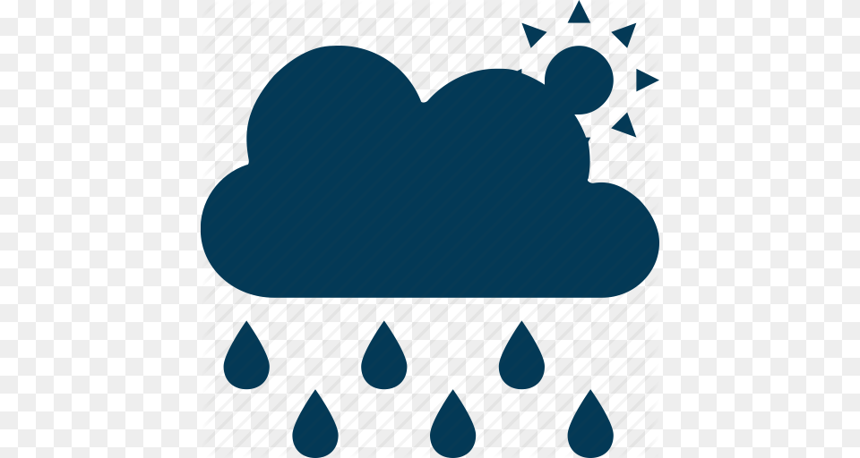 Clouds Rain Raining Rainy Climate Weather Icon, Home Decor, Cushion, Pattern, Nature Free Transparent Png