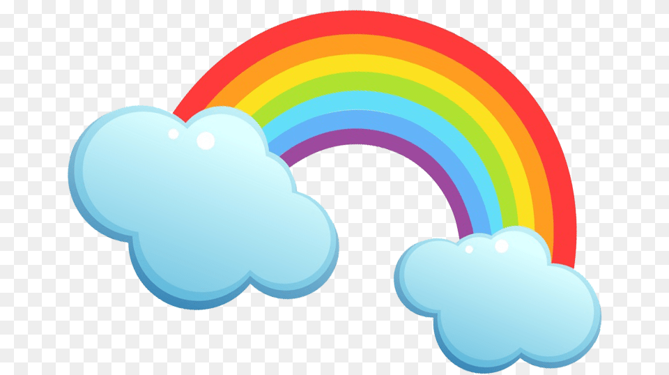Clouds Rainbow Image Arts, Art, Graphics, Crib, Furniture Free Transparent Png