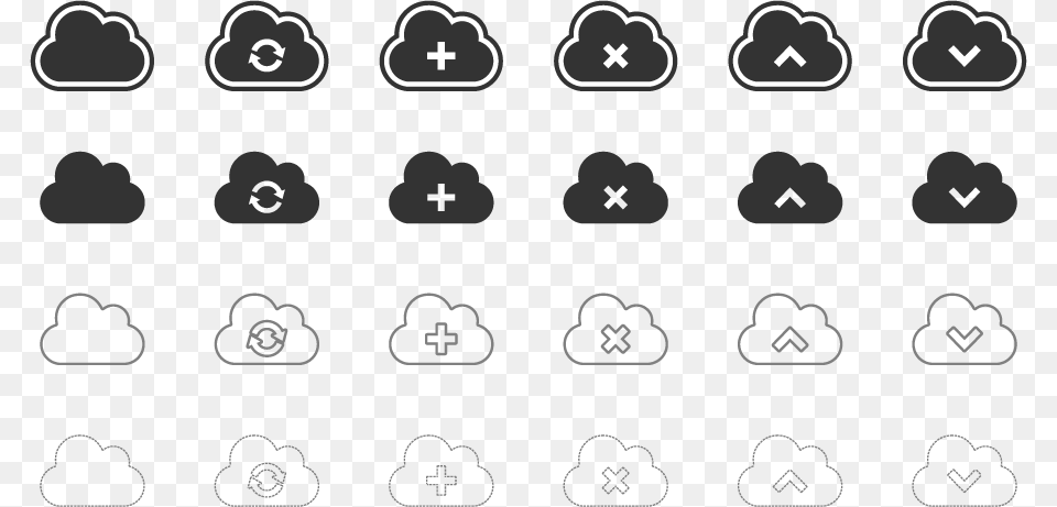 Clouds Vector Icons Cloud Vector, Recycling Symbol, Symbol Free Png