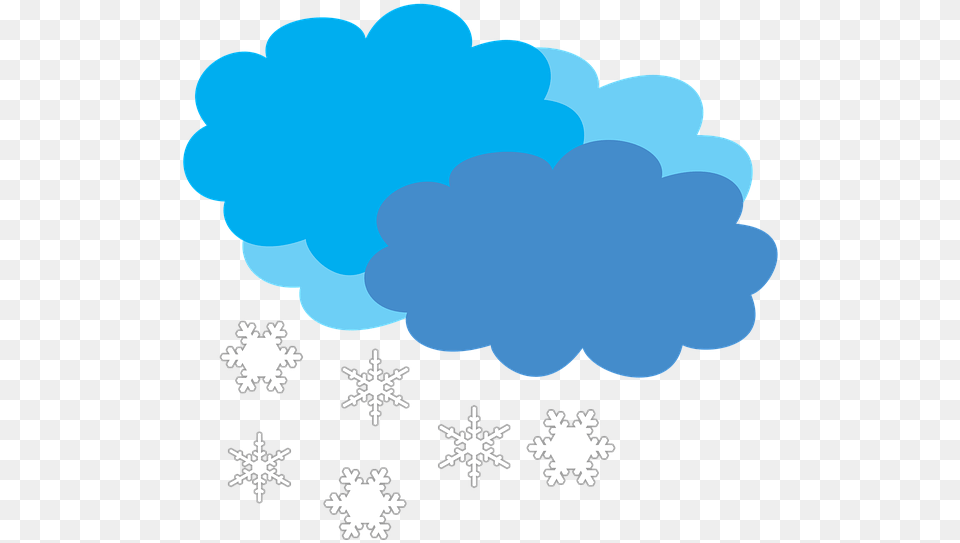 Cloudy Weather Forecast Snow Snow Shower Clouds Cloudy Weather Transparent, Nature, Outdoors, Snowflake, Pattern Free Png Download