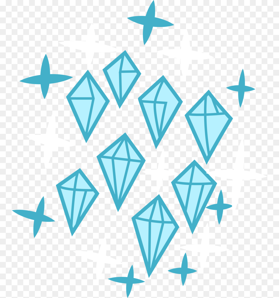 Cloudyglow Cutie Mark G1 Ice Crystal Safe Simple Ice Crystals Transparent Background, Accessories, Diamond, Gemstone, Jewelry Free Png Download