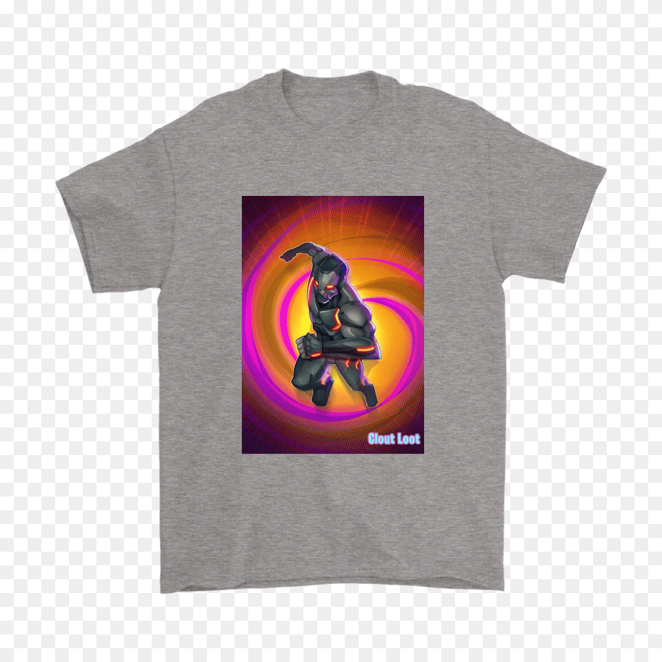 Clout Loot Fortnite Omega T Shirt Cloutloot, Clothing, T-shirt, Baby, Person Free Png Download