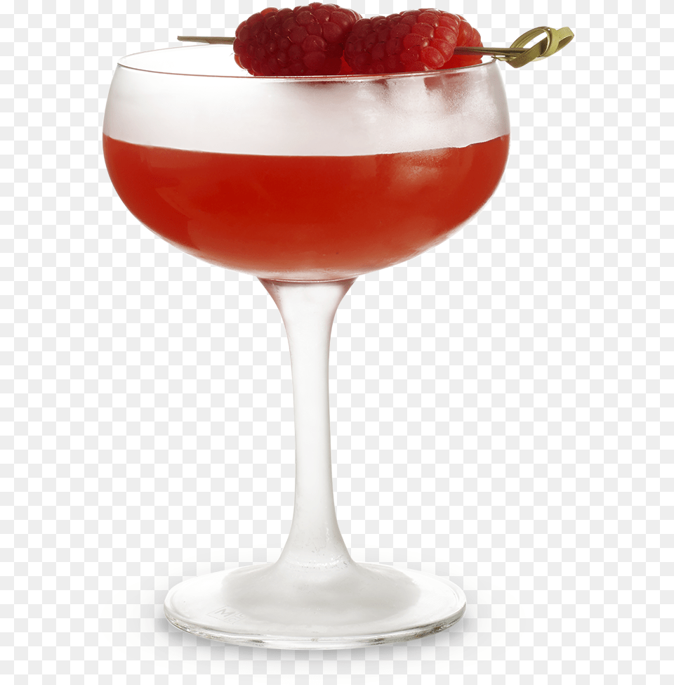 Clover Club Cocktail, Raspberry, Produce, Plant, Glass Free Png