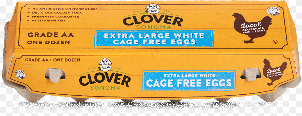 Clover Sonoma Eggs Clover Organic Half Amp Half 1 Qt Carton, Animal, Bird, Bumper, Transportation Free Png Download