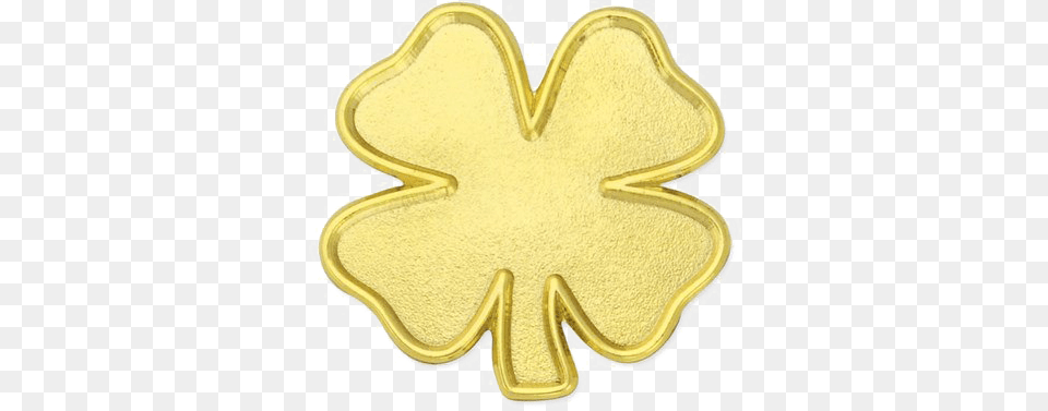 Clover Transparent Image Clover Leaves St Day Gold Leaf, Cream, Dessert, Food, Icing Png