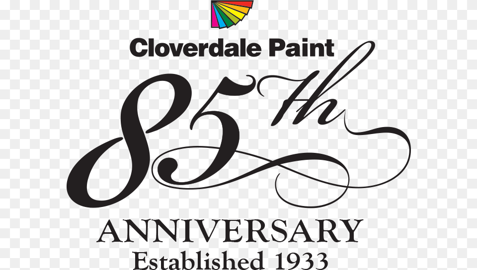 Cloverdale Paint Was Founded 85 Years Ago By Founders Cloverdale Paint, Text, Handwriting, Animal, Fish Free Png