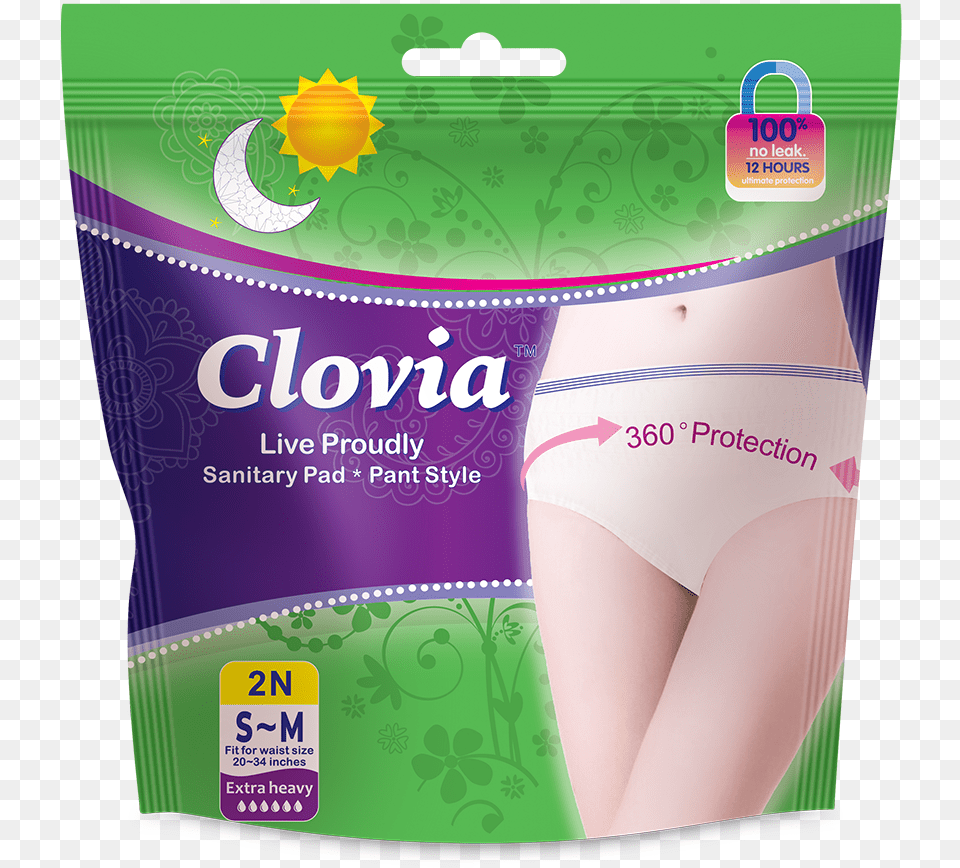 Clovia Disposable Period Panties Size Clovia Period Panties, Clothing, Lingerie, Underwear Free Png Download