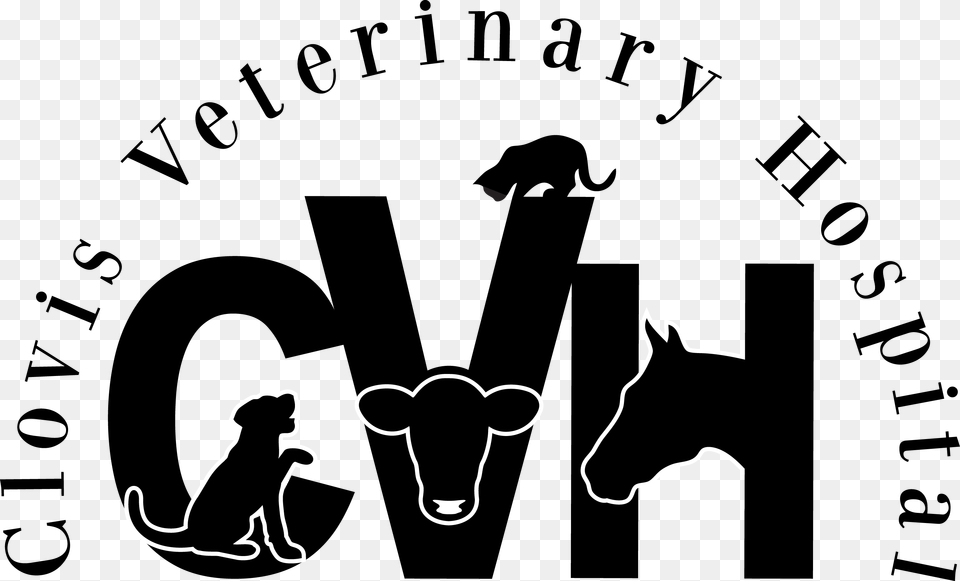 Clovis Veterinary Hospital, Logo, Stencil, Animal, Bear Png