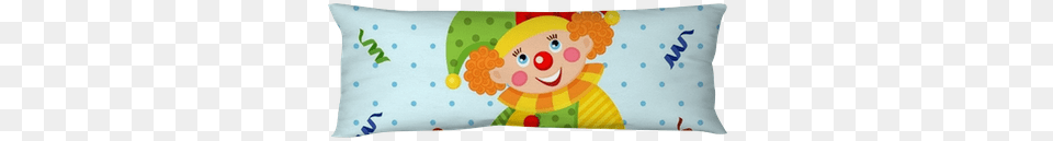 Clown, Cushion, Home Decor, Pillow, Applique Free Transparent Png