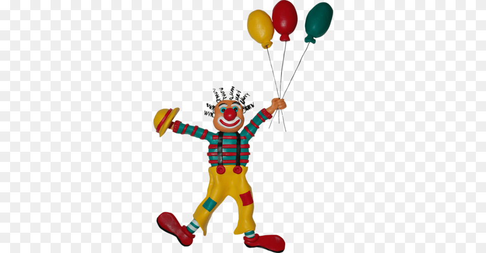 Clown, Baby, Person, Performer, Balloon Png Image