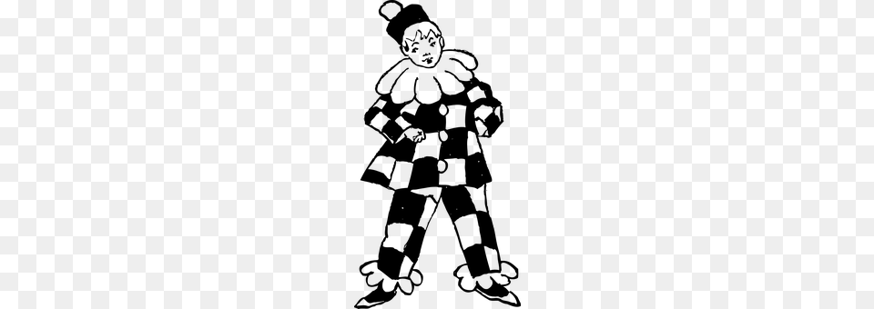 Clown Gray Free Transparent Png