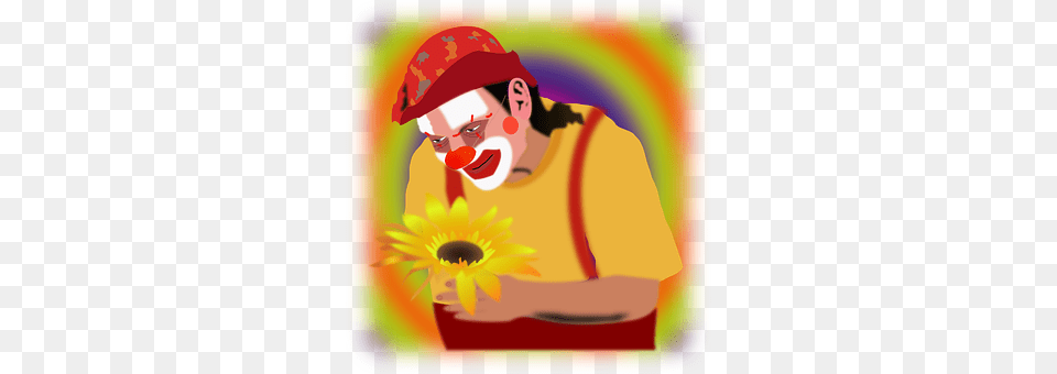 Clown Performer, Person, Adult, Male Free Png