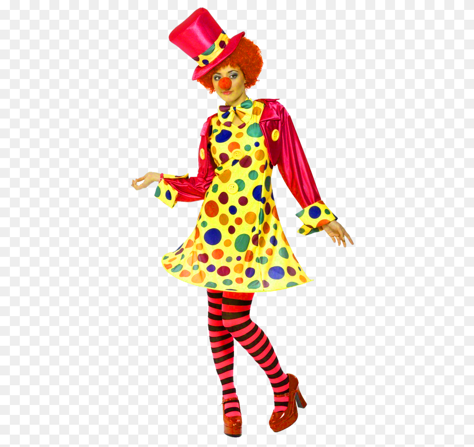 Clown, Child, Performer, Girl, Female Png