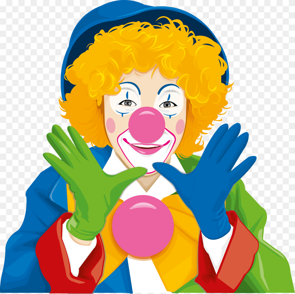 Clown, Clothing, Glove, Baby, Performer Free Png Download