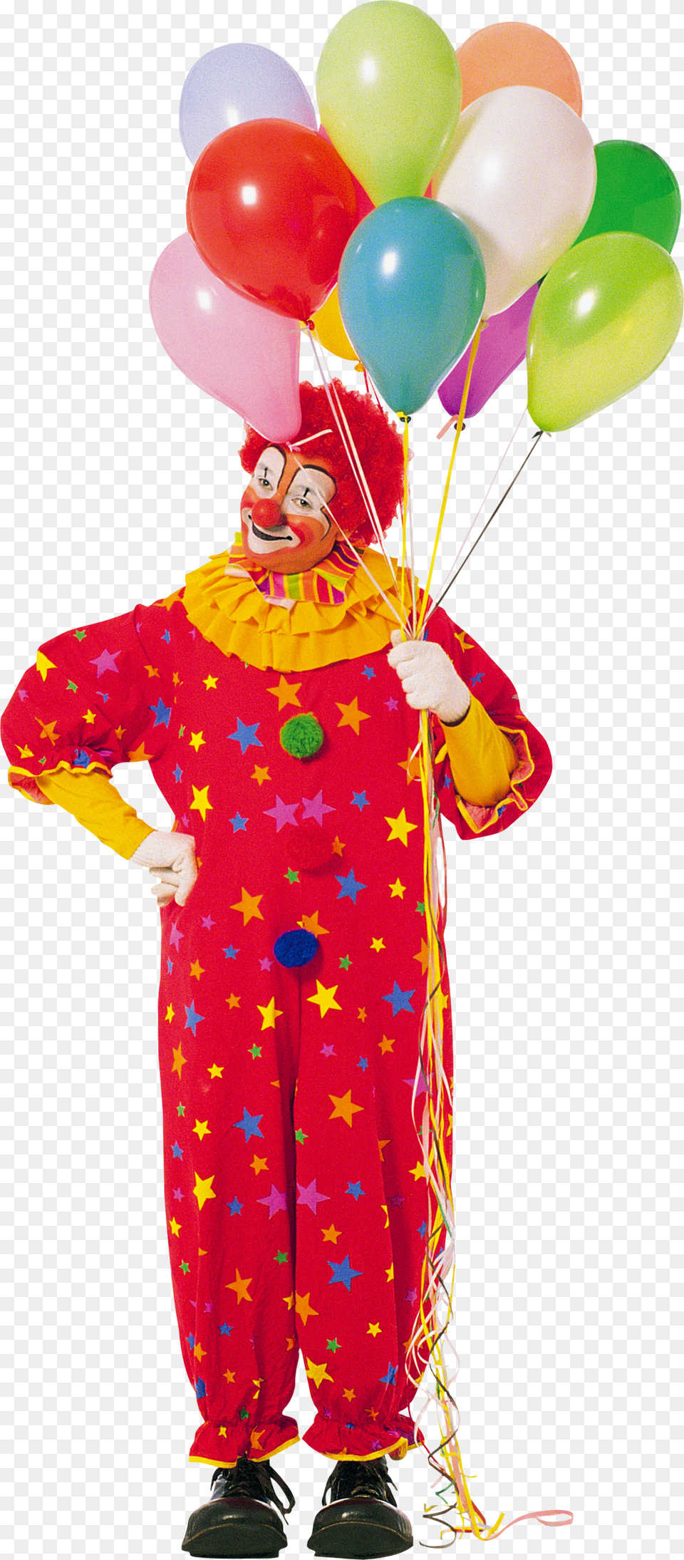 Clown, Balloon, Adult, Female, Person Png Image