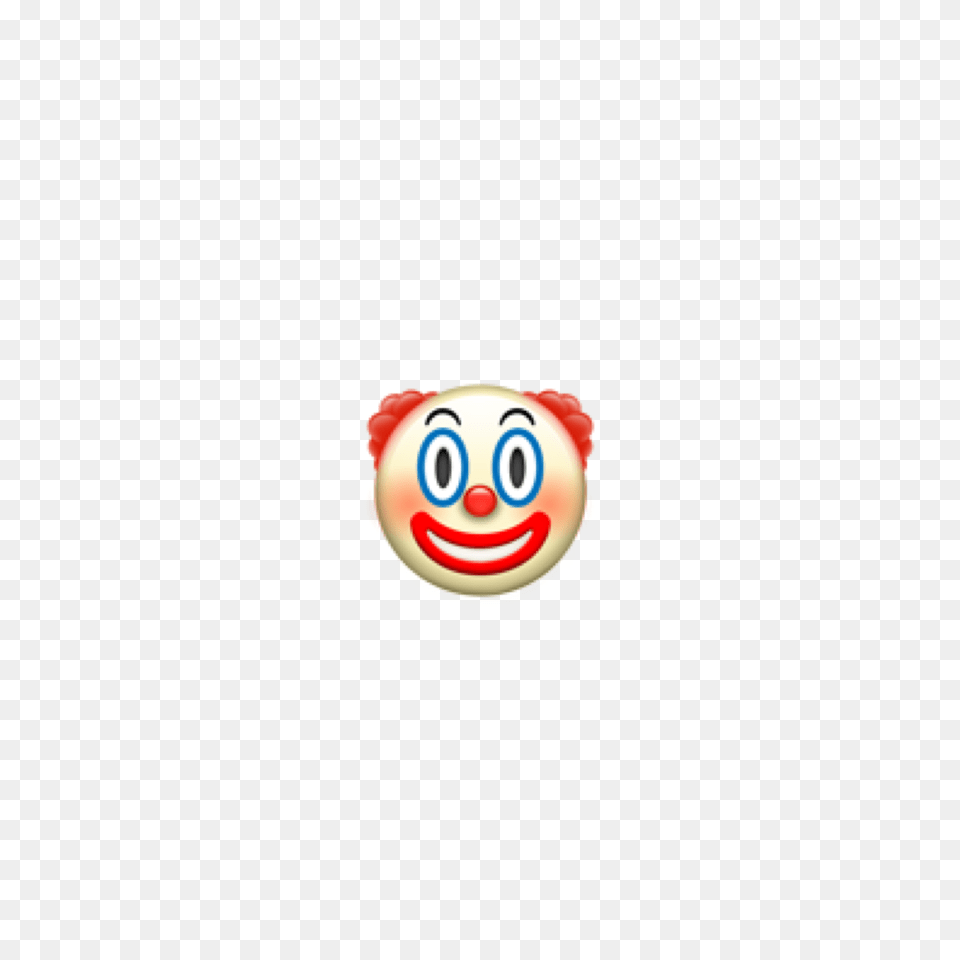 Clown Apple Emoji Stickpng Clown Face Png