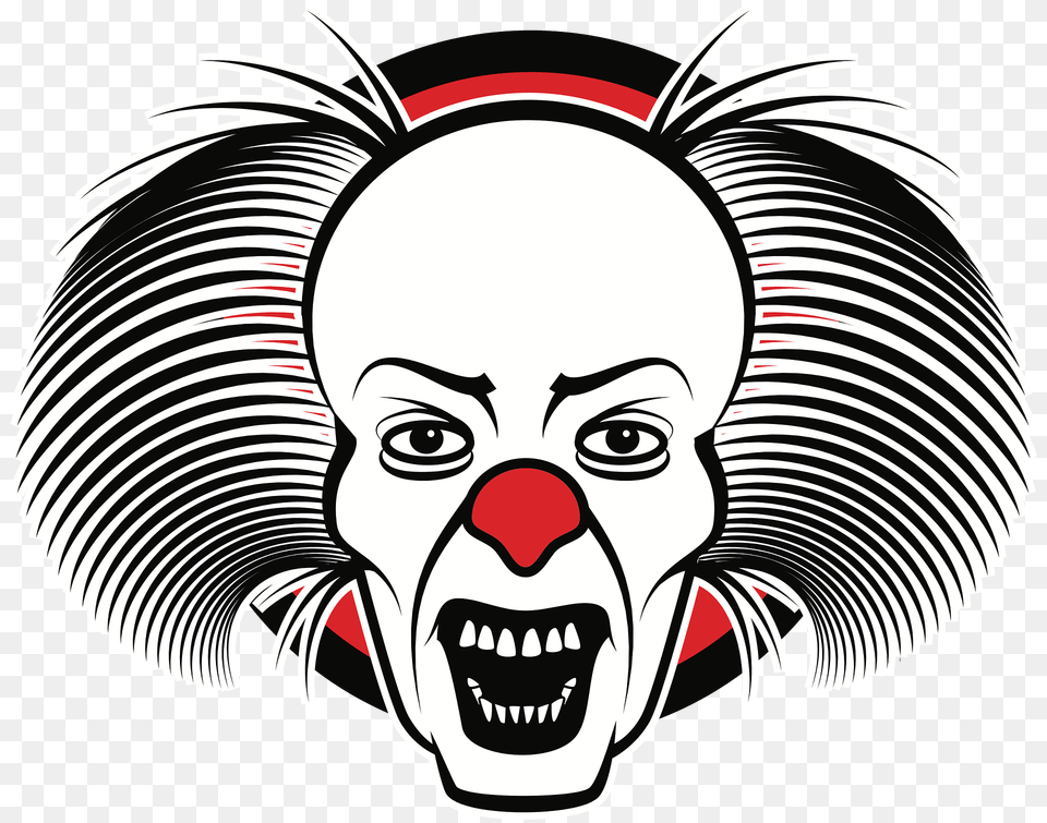 Clown Clipart, Baby, Person, Face, Head Png Image
