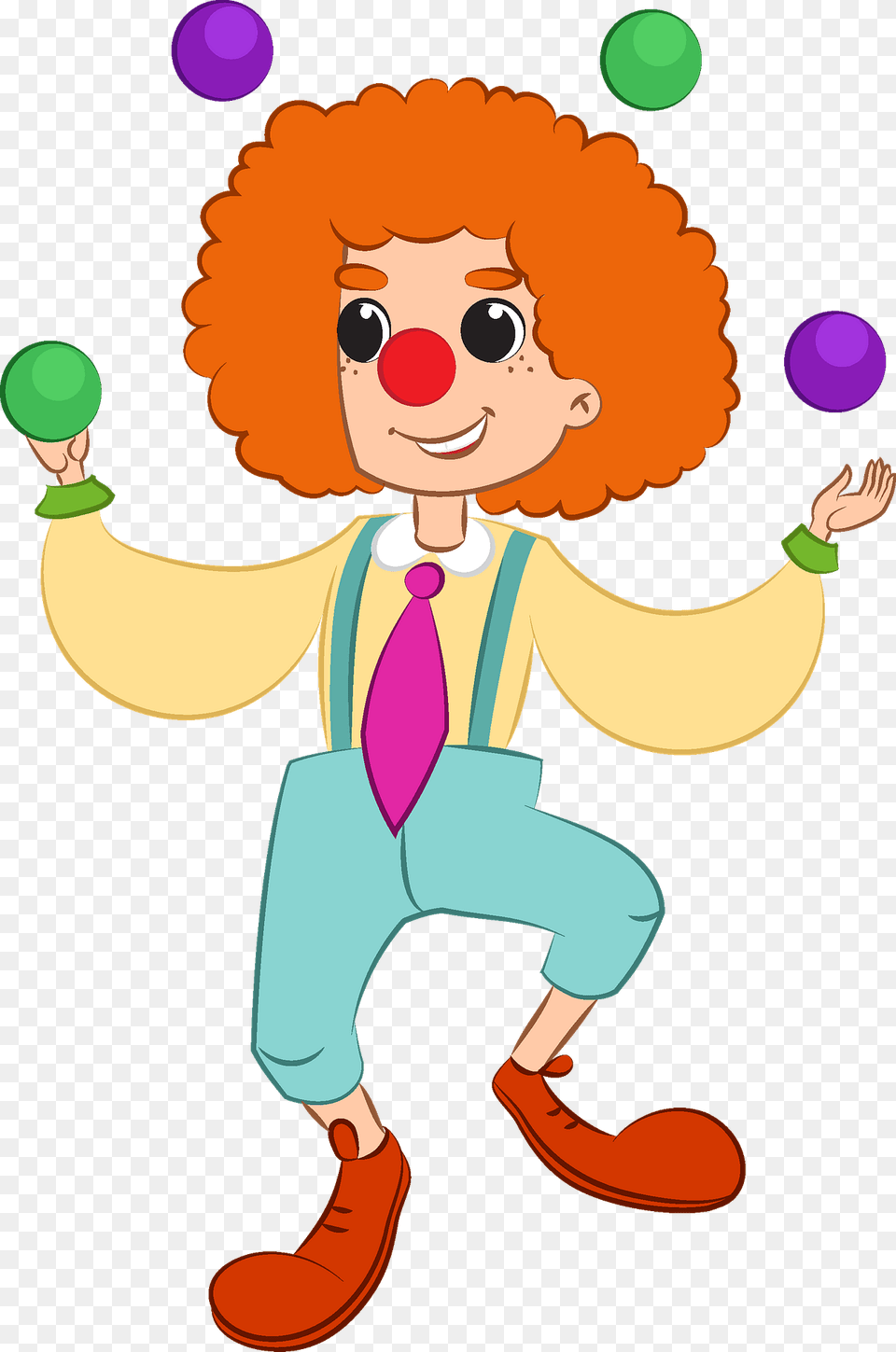 Clown Clipart, Baby, Person, Juggling, Face Png