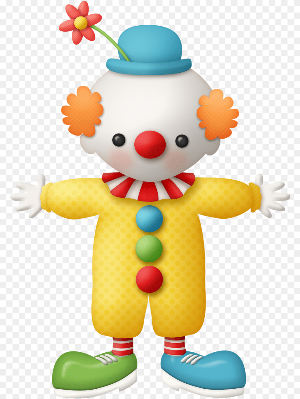 Clown Clipart Clown Cute, Toy, Performer, Person, Outdoors Png Image