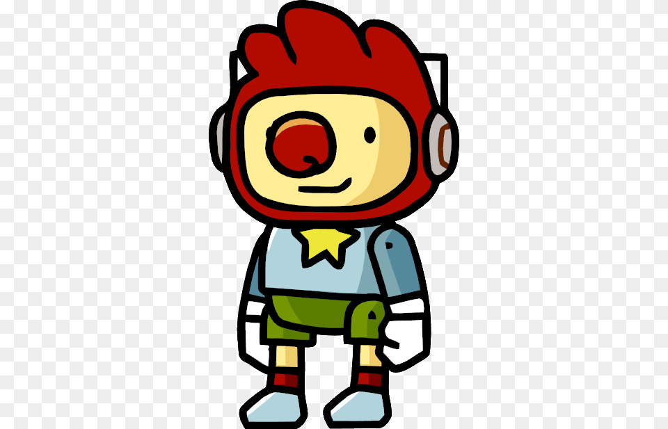 Clown Clipart Clown Nose Scribblenauts Maxwell Png Image