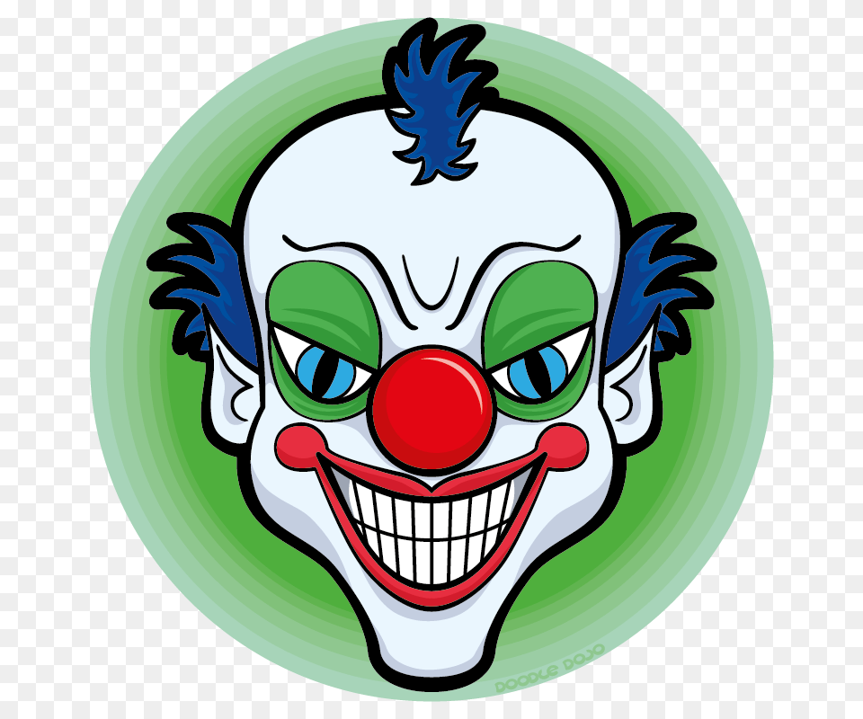 Clown Clipart Scary, Performer, Person Free Png Download