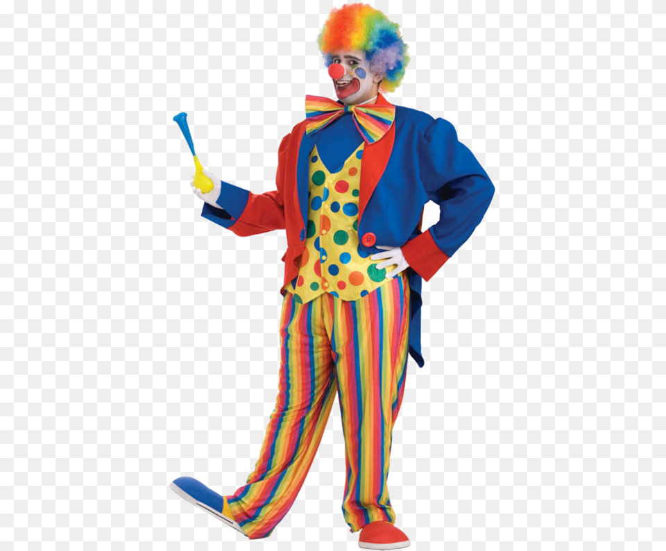 Clown Costume Men, Performer, Person, Clothing, Glove Free Transparent Png