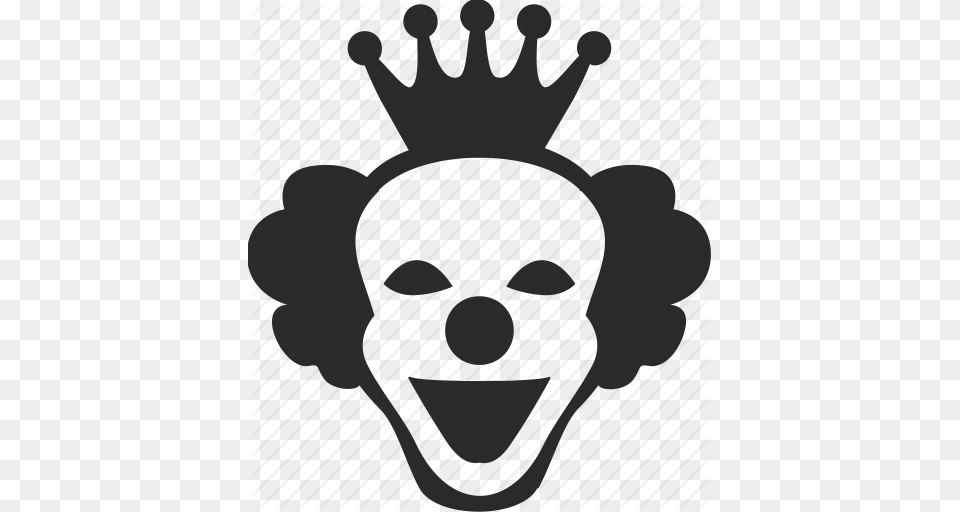 Clown Crown Face King Mask Smile Icon, Performer, Person Free Transparent Png
