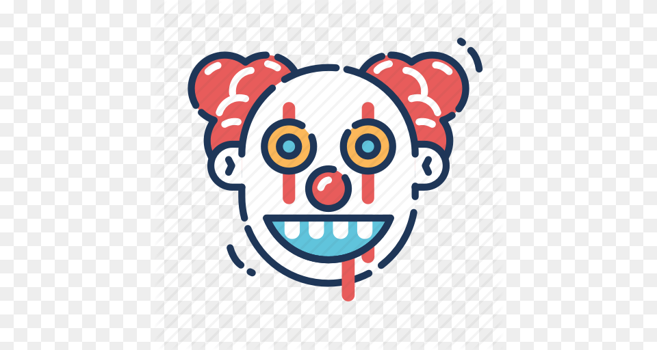 Clown Devil Evil Halloween It Monster Pennywise Icon, Animal, Bear, Mammal, Wildlife Free Png Download