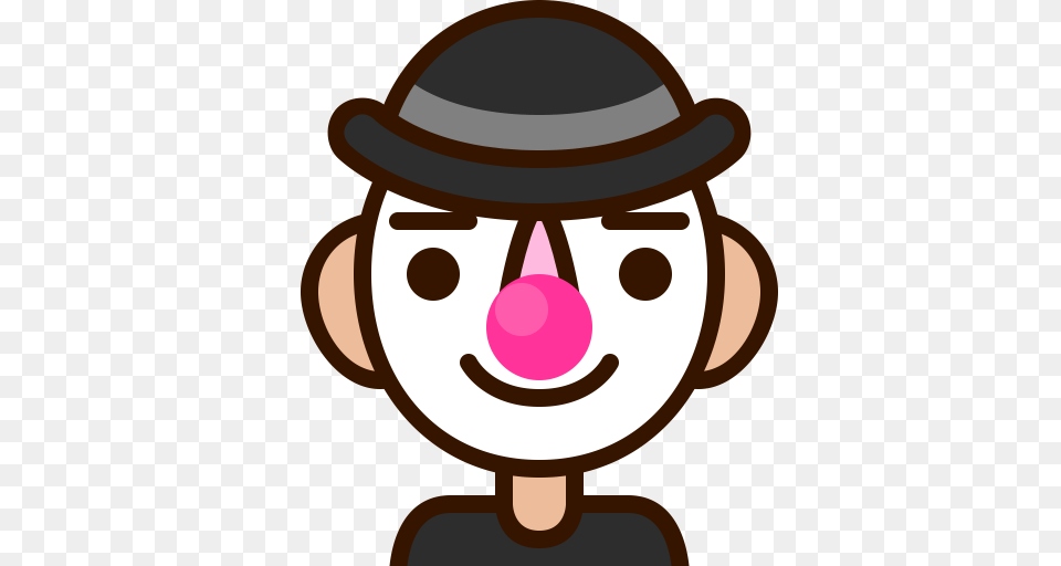 Clown Emoji Emoticon Funny Happy Man Smiley Icon, Performer, Person Free Png Download