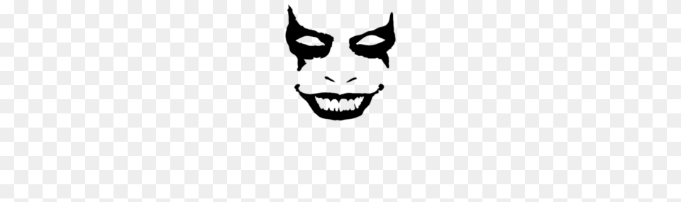 Clown Evil Face Mask Fancy, Stencil, Animal, Fish, Sea Life Png