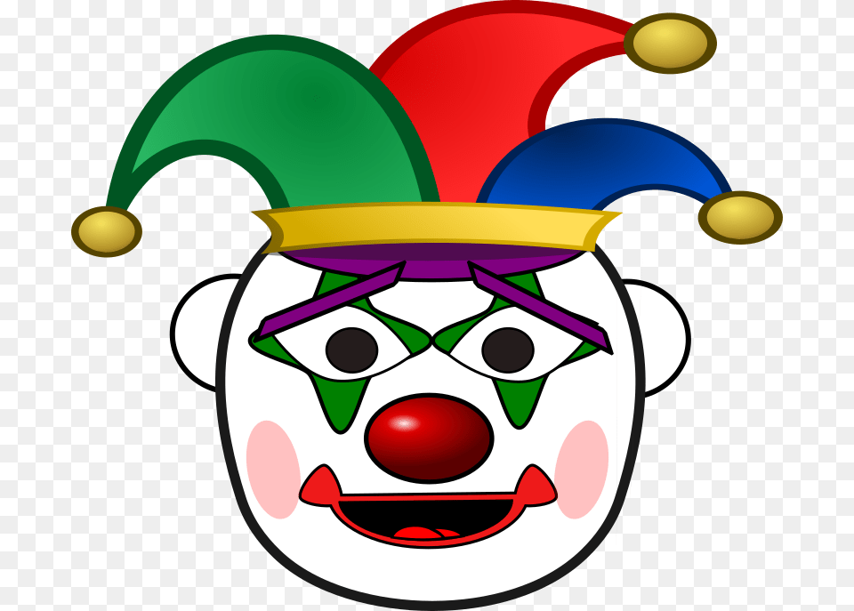 Clown Face Clipart Look, Performer, Person Free Png Download