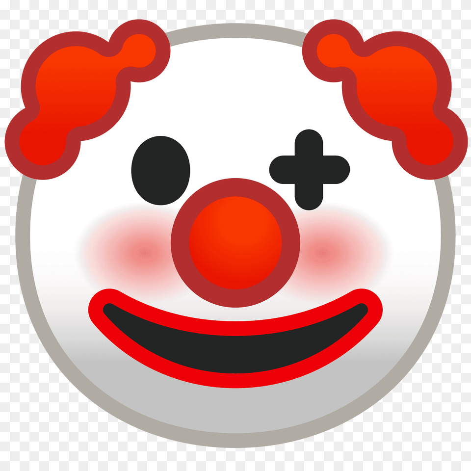 Clown Face Emoji Clipart, Performer, Person, Food, Ketchup Free Png