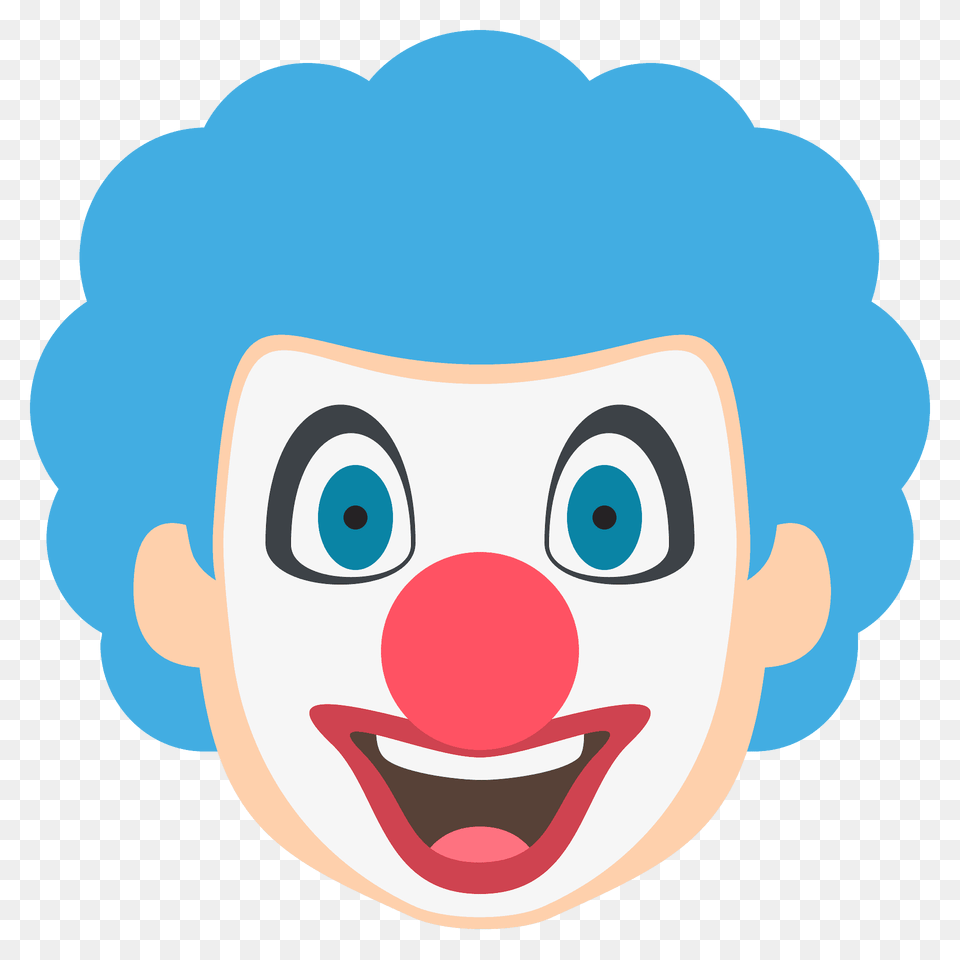 Clown Face Emoji Clipart, Performer, Person, Ammunition, Grenade Png Image