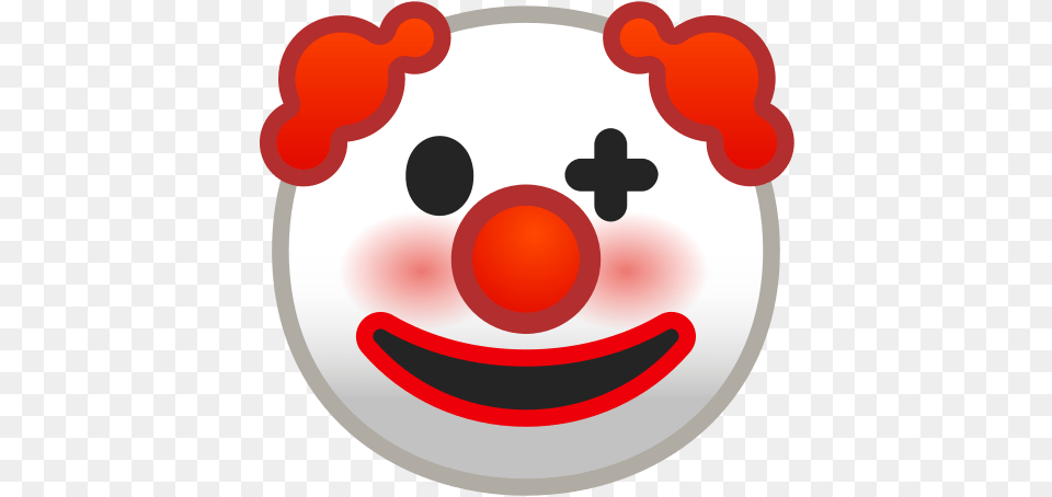 Clown Face Emoji Meaning With Pictures From A To Z Google Clown Emoji, Performer, Person, Food, Ketchup Free Transparent Png