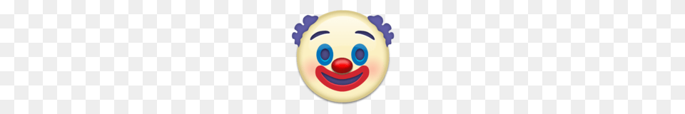 Clown Face Emoji On Emojipedia, Performer, Person, Baby, Head Free Png Download