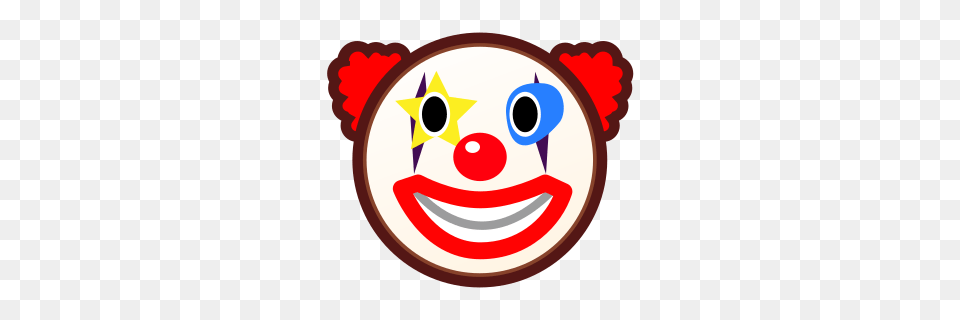 Clown Face Emojidex, Performer, Person, Food, Ketchup Free Transparent Png